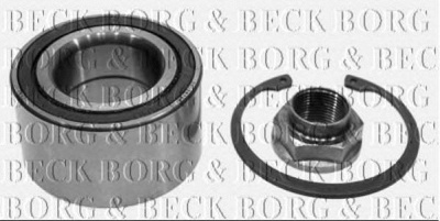 BORG & BECK bwk076 -  Комплект подшипника ступицы колеса